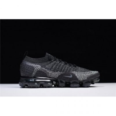 Nike Erkek Air Vapormax Flyknit 2.0 Siyah / Koyu Gri Koşu Ayakkabısı Türkiye - W5EIGR71